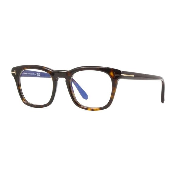 NEW TOM FORD EYEGLASSES HAVANA MEN SQUARE EYEWEAR - Picture 1 of 3